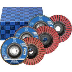 PFERD TOOLS 44698006 SET PVZ 125 CO-COOL vějířovitý brusný kotouč Průměr 125 mm Ø otvoru 22.23 mm hliník, Slitina na bázi kobaltu, Slitina na bázi niklu,