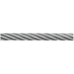 ocelové lano pozinkované (Ø x d) 3 mm x 250 m dörner + helmer 190060 šedá