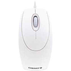 CHERRY Wheelmouse Optical optická drátová myš, USB, 3 tlačítko, 1000 dpi, bílá