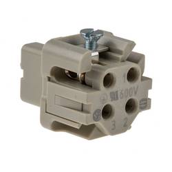 Harting Han® 3A-F 09200032711 konektorová vložka, zásuvka, seria Han® A, 1 ks