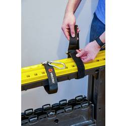 VELCRO® Popruh se suchým zipem, s páskem, extra silná, (d x š) 610 mm x 25 mm, černá, 1 ks