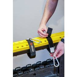 VELCRO® Popruh se suchým zipem, s páskem, extra silná, (d x š) 610 mm x 25 mm, černá, 1 ks