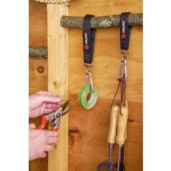 VELCRO® Popruh se suchým zipem, s páskem, extra silná, (d x š) 610 mm x 25 mm, černá, 1 ks