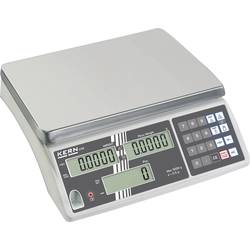 Kern CXB 6K0.5 počítací váha 6 kg, rozlišení 0.5 g 230 V, napájeno akumulátorem, stříbrná