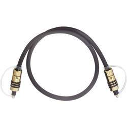 Oehlbach 6082 Toslink digitální audio kabel [1x Toslink zástrčka (ODT) - 1x Toslink zástrčka (ODT)] 2.00 m šedá pozlacené kontakty
