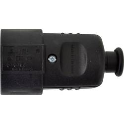 N & L 17275 zásuvka plast 230 V černá