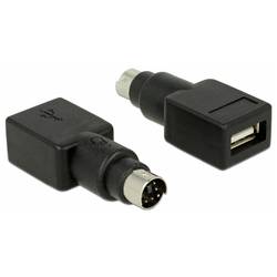 Delock mechanika, USB adaptér [1x PS/2 zástrčka - 1x USB-A zásuvka] 65898