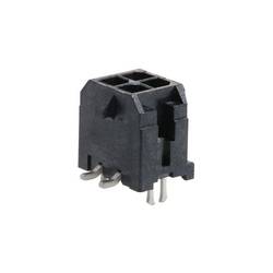 Molex vestavná pinová lišta (standardní) 4, rozteč 3 mm, 430450415, 1 ks Tape on Full reel