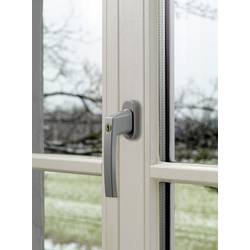 ABUS ABFS59486 okenní klika uzamykatelná stříbrná