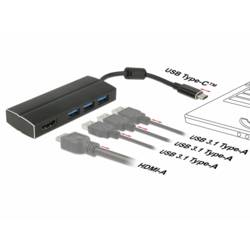 Delock USB-C® dokovací stanice 63931 Vhodné pro značky (dokovací stanice pro notebook): univerzální