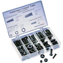 HellermannTyton HOTKIT sada objímek proti extrémnímu ohybu PVC, 100 díly