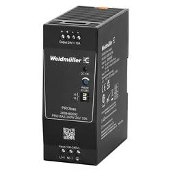 Weidmüller PRO BAS 240W 24V 10A síťový zdroj na DIN lištu
