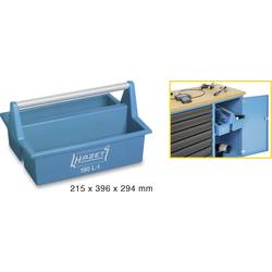 Hazet HAZET 190L-1, Blau, 396 mm, 294 mm, 215 mm, 710 g 190L-1 box na nářadí, plast, modrá