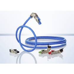 Metz Connect 130E405042-E, zástrčka RJ45, zástrčka, černá, 1 ks