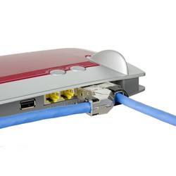 Metz Connect 130E405042-E, zástrčka RJ45, zástrčka, černá, 1 ks