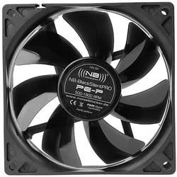 NoiseBlocker BlackSilent Pro PE-P PC větrák s krytem černá (š x v x h) 92 x 92 x 25 mm