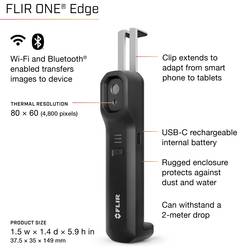 FLIR EDGE termokamera, -20 do 120 °C, 8.7 Hz, 11001-0101