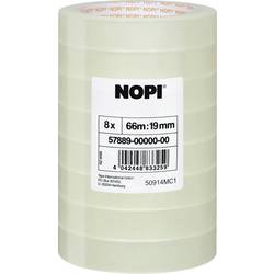 tesa 57889-00000-00 lepicí páska transparentní (d x š) 66 m x 19 mm 8 ks