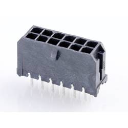 Molex vestavná pinová lišta (standardní) 12, rozteč 3 mm, 430451227, 1 ks Tray