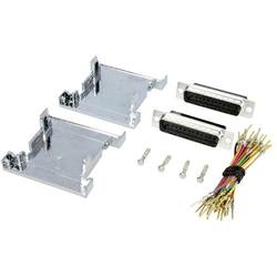 encitech GA-0909-MF-M-K D-SUB adaptér D-SUB zástrčka 9pólová - D-SUB zásuvka 9pólová 1 ks