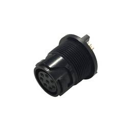 Bulgin PXP4013/04S/PC kulatý konektor DIN, 1 ks