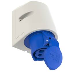 PCE PC Electric 113-6 CEE-CARA zásuvka na stěnu, 16 A, 3pólový, 230 V, 1 ks