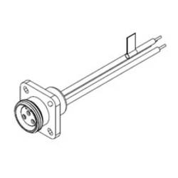 Molex upravený zástrčkový konektor pro senzory - aktory, 1300130550, 1 ks
