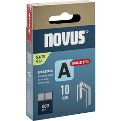 Novus Tools 042-0779 svorky z jemného drátu Typ 53 800 ks Rozměry (d x š x v) 10 x 11.3 x 10 mm