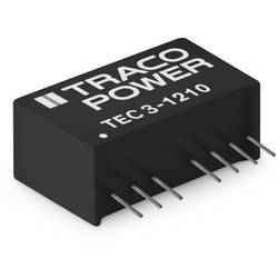TracoPower TEC 3-2422 DC/DC měnič napětí do DPS 24 V/DC 125 mA 3 W Počet výstupů: 2 x Obsah 1 ks