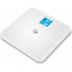 Beurer BF 950 BT váha s diagnostikou tělesných parametrů digitální Max. váživost=180 kg bílá