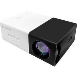 Denver projektor PR-800B BLACK LED 15 ANSI-Lumen 1920 x 1080 Full HD mini projektor, s dálkovým ovládáním