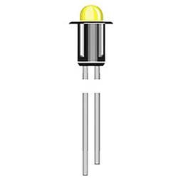 Oshino MD-302G indikační LED zelená 2.1 V/DC 7 mcd