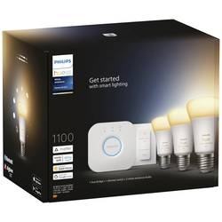 Hue LED žárovka 871951429123200 Energetická třída (EEK2021): F (A - G) Hue White Ambiance E27 3er Starter Set inkl. Dimmschalter 3x800lm 75W E27 11 W teplá až