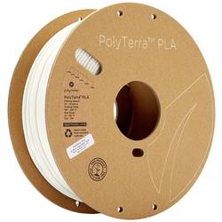 Polymaker 70823 PolyTerra PLA vlákno pro 3D tiskárny PLA plast Nižší obsah plastů 2.85 mm 1000 g bílá (matná) 1 ks