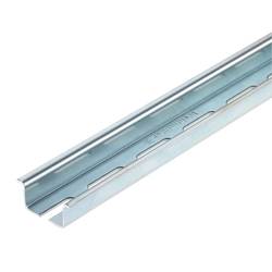 Mounting rail, DIN EN 60715, Steel, 2000 mm, galvanized TS 35X15/LL 2M/ST/SZ 7907490000 Weidmüller 2 m