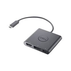 Dell USB-C®, Monitor adaptér [1x USB-C® zástrčka - 1x HDMI zásuvka, zásuvka DisplayPort, USB-C® zásuvka] Dell Adapter USB-C to HDMI/DP with Power 0.18 m