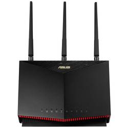 Asus 4G-AC86U AC2600 Cat. 12 router Integrovaný modem: UMTS, LTE, 2.4 GHz, 5 GHz, 600 MBit/s
