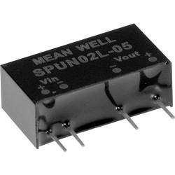 Mean Well SPUN02L-05 DC/DC měnič napětí 400 mA 2 W Počet výstupů: 1 x Obsah 1 ks