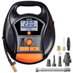 OSRAM OTIR6000 kompresor TYREinflate 6000 5.5 bar automatické vypnutí, digitální displej, s pracovní lampou, s funkcí powerbanky, nabíjecí, 12 a 230 V, úložný