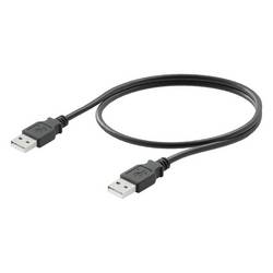 Weidmüller USB kabel USB-A zástrčka 0.50 m černá PVC plášť 1993550005