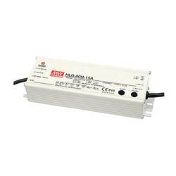 MW Mean Well HLG-80H-12 LED driver, napájecí zdroj pro LED konstantní napětí, konstantní proud 60 W 5 A 12 V/DC PFC spínací obvod , ochrana proti přepětí 1 ks
