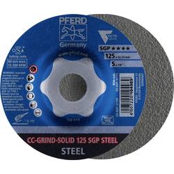 PFERD TOOLS 64187126 brusný kotouč Průměr 125 mm Ø otvoru 22.23 mm ocel 10 ks