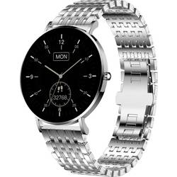 XCOAST chytré hodinky stříbrná