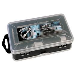 Joy-it WE-0001 WE-0001 sada nářadí univerzální, pro smartphony, elektrikář, pro údržbáře, učňovský, pro modeláře v kufříku 115dílná