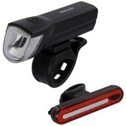 FISCHER FAHRRAD sada světel na kolo STOP-30/15 LED černá