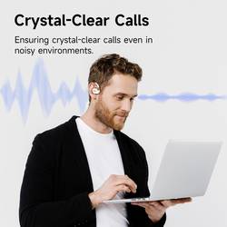 OneOdio OpenRock X White špuntová sluchátka (In Ear) Bluetooth® stereo bílá sportovní