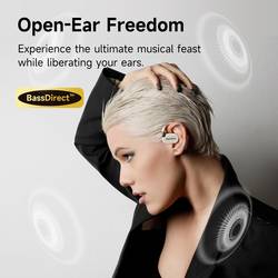 OneOdio OpenRock X White špuntová sluchátka (In Ear) Bluetooth® stereo bílá sportovní