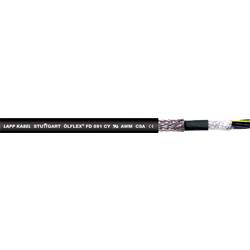 LAPP 1027104/500 kabel pro energetické řetězy ÖLFLEX® FD 891 CY 4 G 0.75 mm² černá 500 m