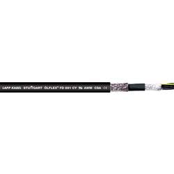 LAPP 1027407/500 kabel pro energetické řetězy ÖLFLEX® FD 891 CY 7 G 2.5 mm² černá 500 m