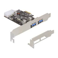 Delock 2x USB 3.0 PCI Express card 2 porty karta PCI-Express PCIe